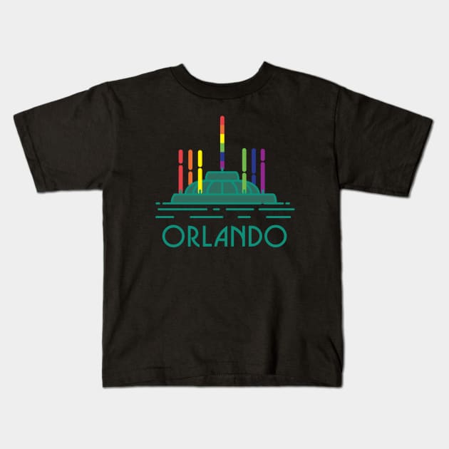 Orlando Kids T-Shirt by GoAwayGreen